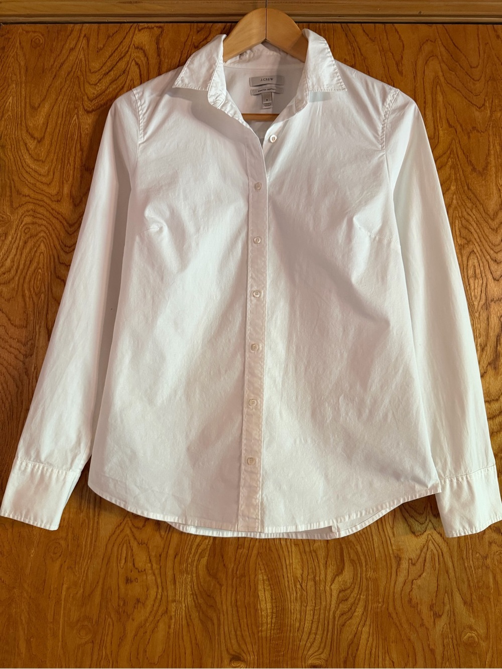 Classic Crisp White Button-Down Shirt